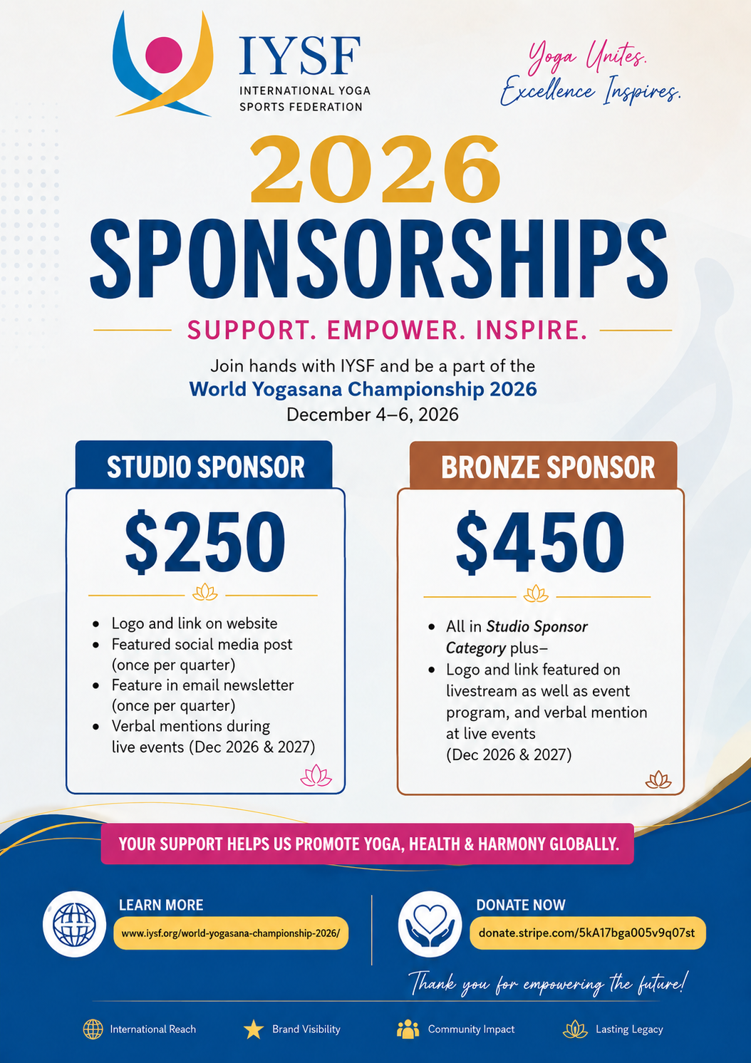 2026 Sponsorships